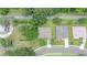 Aerial view showing house location and neighborhood at 1042 Twisted Branch Ln, St Cloud, FL 34771