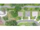 Aerial view showing house location and neighborhood at 1042 Twisted Branch Ln, St Cloud, FL 34771