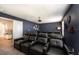 Home theater with seating for multiple people at 1548 Moon Valley Dr, Davenport, FL 33896