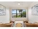 Sitting room with lake view and comfortable seating at 325 Magnolia St, Windermere, FL 34786
