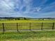 Backyard view of a lake with a black metal fence at 16744 Sanctuary Dr, Winter Garden, FL 34787