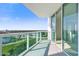 Enjoy breathtaking city views from this expansive balcony at 231 Riverside Drive # 1209-1, Holly Hill, FL 32117