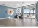 Relaxing game room with dartboard and views of the pool at 231 Riverside Drive # 1209-1, Holly Hill, FL 32117