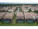 Aerial view of community with multiple homes at 8829 Corcovado Dr, Kissimmee, FL 34747