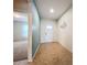 Bright entryway with tile flooring and accent wall at 8829 Corcovado Dr, Kissimmee, FL 34747