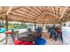 Relaxing tiki bar with tables and stools near the pool at 2965 Protagonist St, Kissimmee, FL 34746