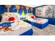 Two twin beds with Beauty and the Beast theme at 2965 Protagonist St, Kissimmee, FL 34746