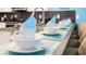 Kitchen counter with bowls, plates, and cups at 2965 Protagonist St, Kissimmee, FL 34746