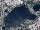 Wide shot of property near lake at 207 Robin Rd, Altamonte Springs, FL 32701