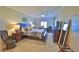 Spacious bedroom with king-size bed and en-suite bathroom at 5300 S Atlantic Ave # 16-602, New Smyrna Beach, FL 32169