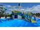 Interactive water playground for at the community pool at 9106 Sommerset Hills Dr, Davenport, FL 33896