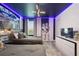 Star Wars themed bedroom with twin beds, murals, and LED lighting at 9106 Sommerset Hills Dr, Davenport, FL 33896