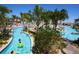 Enjoyable lazy river winding through a lush landscape at 9106 Sommerset Hills Dr, Davenport, FL 33896