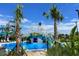 water play area with slides and sprinklers at 9106 Sommerset Hills Dr, Davenport, FL 33896