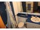 Clean bathroom with shower, toilet and vanity at 2681 Washington Ave # 18, Eustis, FL 32726