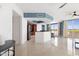 Modern kitchen with stainless steel appliances and white cabinetry at 231 Riverside Drive # 101-1, Holly Hill, FL 32117