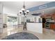 Modern kitchen with stainless steel appliances and granite countertops at 231 Riverside Drive # 101-1, Holly Hill, FL 32117