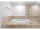 Bathroom with large soaking tub at 231 Riverside Drive # 101-1, Holly Hill, FL 32117