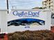 Castle Reef Condominiums building sign at 4175 at 4175 S Atlantic Ave # 1020, New Smyrna Beach, FL 32169