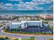Aerial view showing condo building and ocean at 3700 S Atlantic Ave # 407, New Smyrna Beach, FL 32169