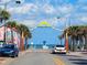 View of beach access road with ocean in background at 3700 S Atlantic Ave # 407, New Smyrna Beach, FL 32169