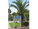Mariner's Cove building sign at entrance at 3700 S Atlantic Ave # 407, New Smyrna Beach, FL 32169