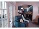 Living area with view into updated kitchen at 2019 Jaffa Ct, Clermont, FL 34714