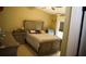 Spacious bedroom with a ceiling fan and large window at 2019 Jaffa Ct, Clermont, FL 34714