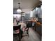 Modern kitchen with stainless steel appliances and wood countertops at 2019 Jaffa Ct, Clermont, FL 34714