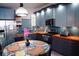 Modern kitchen with stainless steel appliances and wood countertops at 2019 Jaffa Ct, Clermont, FL 34714