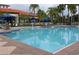 Community pool with plenty of space for swimming and relaxing at 401 Cabello Dr, Davenport, FL 33837
