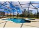 Private screened pool and spa with plenty of room to relax at 401 Cabello Dr, Davenport, FL 33837