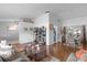 Open living room with a view of dining and kitchen area at 897 Vicksburg St, Deltona, FL 32725