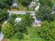 Aerial view of property showing house and yard with surrounding homes at 1129 Crestview Ave, Lakeland, FL 33805