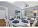 Bright dining area with a round table and seating for four at 2213 San Vittorino Cir # 106, Kissimmee, FL 34741