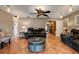Spacious living area with terracotta tile floors at 8342 Starr Dr, Orlando, FL 32818