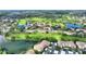 Aerial view showcasing condo location within community at 14037 Fairway Island Dr # 233, Orlando, FL 32837