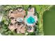 Luxury community with a resort-style pool and Spanish-style architecture at 14037 Fairway Island Dr # 233, Orlando, FL 32837