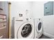 Convenient laundry room with washer and dryer at 14501 Grove Resort Ave # 3137, Winter Garden, FL 34787