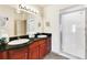 Double vanity and walk-in shower offer convenience at 8112 Poinciana Blvd # 1305, Orlando, FL 32821