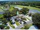 Aerial view of a home in a golf course community at 34 Saint Andrews Ct, Kissimmee, FL 34759