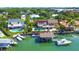 Waterfront home with pool, dock, and boat lift at 102 Via Duomo, New Smyrna Beach, FL 32169