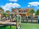 Private dock with multiple boat slips and access to the water at 102 Via Duomo, New Smyrna Beach, FL 32169