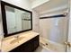 Clean bathroom with shower, toilet, and vanity at 4100 Dijon Dr # 4100E, Orlando, FL 32808