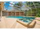 Inviting pool and spa area with ample space for relaxation at 2083 Biltmore Pt, Longwood, FL 32779