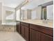 Bathroom with double vanity, soaking tub and shower at 400 Harbor Winds Ct, Winter Springs, FL 32708