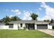 Modern two-bedroom house with gray and white exterior at 1148 Bancroft St, Deltona, FL 32725