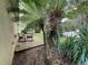 Small patio with two chairs and tropical plants at 185 Winding Cove Ave, Apopka, FL 32703