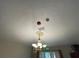 Ceiling with chandelier, smoke detectors and recessed lighting at 185 Winding Cove Ave, Apopka, FL 32703