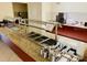 Clean and organized buffet serving area at 2108 Shantiniketan Blvd # B8, Tavares, FL 32778